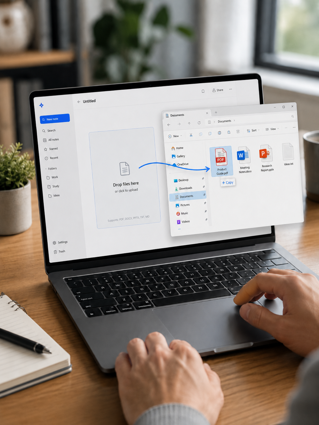 How do I import files?